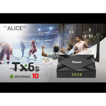 Tanix tv box TX6s Allwinner H616 4GB RAM 32GB ROM 5G WIFI Android 10.0 4K 